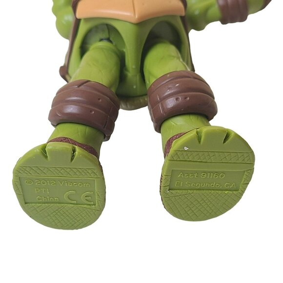 TMNT Michelangelo Action Figure Viacom Talking Toy Teenage Mutant Ninja Turtles - Picture 5 of 11
